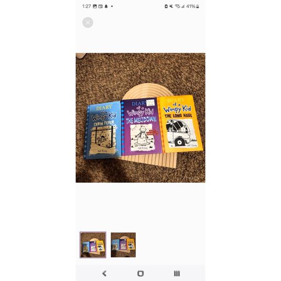 Diary Of The Wimpy Kid Book Lot - Picture 1 of 2